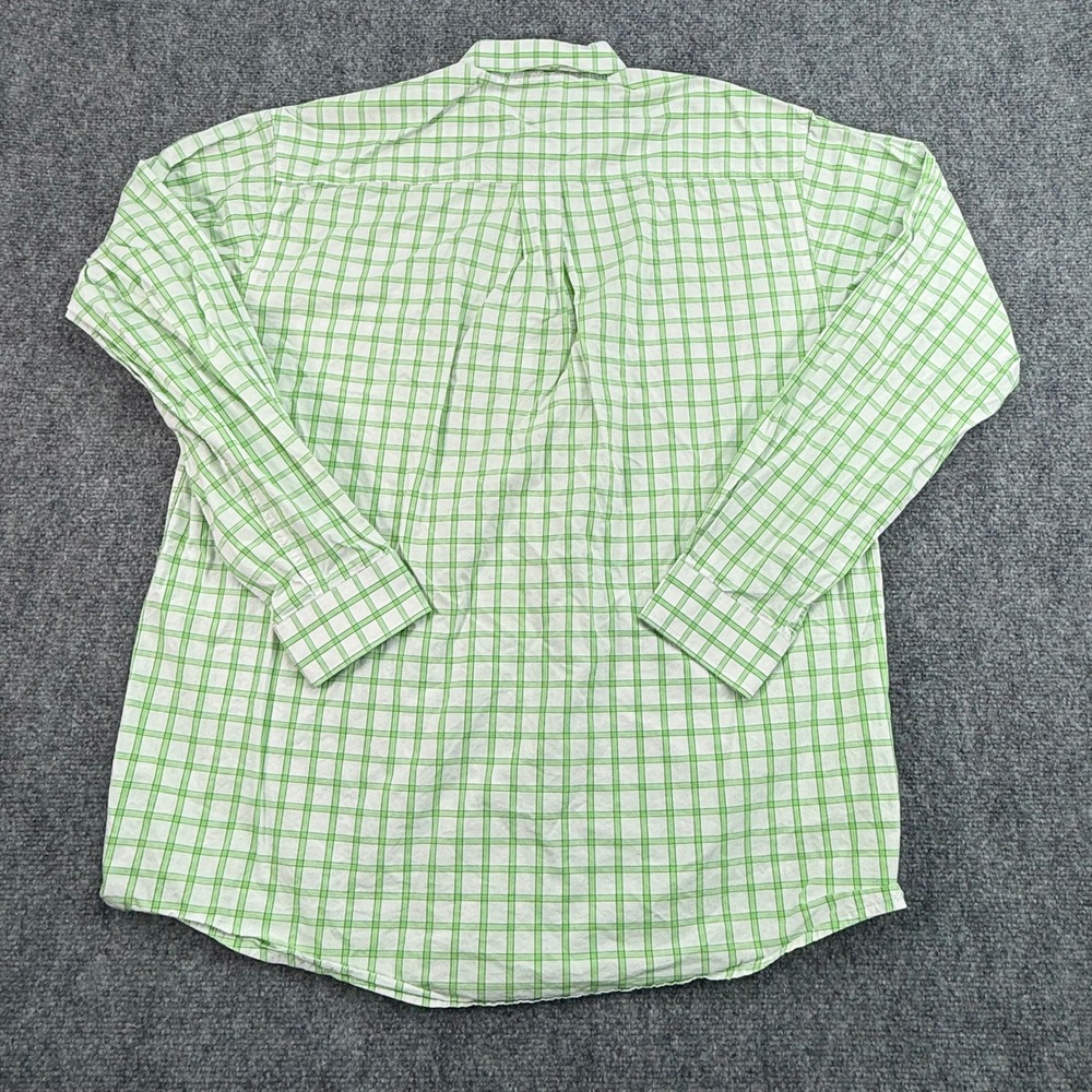 Cinch Shirt Mens Medium‎ Green Plaid Long Sleeve Button Down Western - Picture 11 of 12